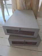3 boites ikea rangement bottes (documents, objets longs, Maison & Meubles, Enlèvement, Comme neuf