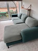 Hoek Zetel met chaisse longue, Huis en Inrichting, Ophalen, Gebruikt, Stof