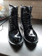 Zwarte lakleer dr martens boots., Kleding | Dames, Ophalen of Verzenden