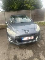 Peugeot 308 SW 1.6HDI 2011 268.000km Euro5, Autos, Cruise Control, Boîte manuelle, Noir, 5 portes