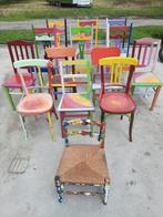 Stoelen 10€ stoel antiek vintage foodtruck pipowagen Keuken, Ophalen of Verzenden, Zo goed als nieuw