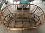Bamboe geraamte zetel, Tuin en Terras, Ophalen, Gebruikt, Rotan