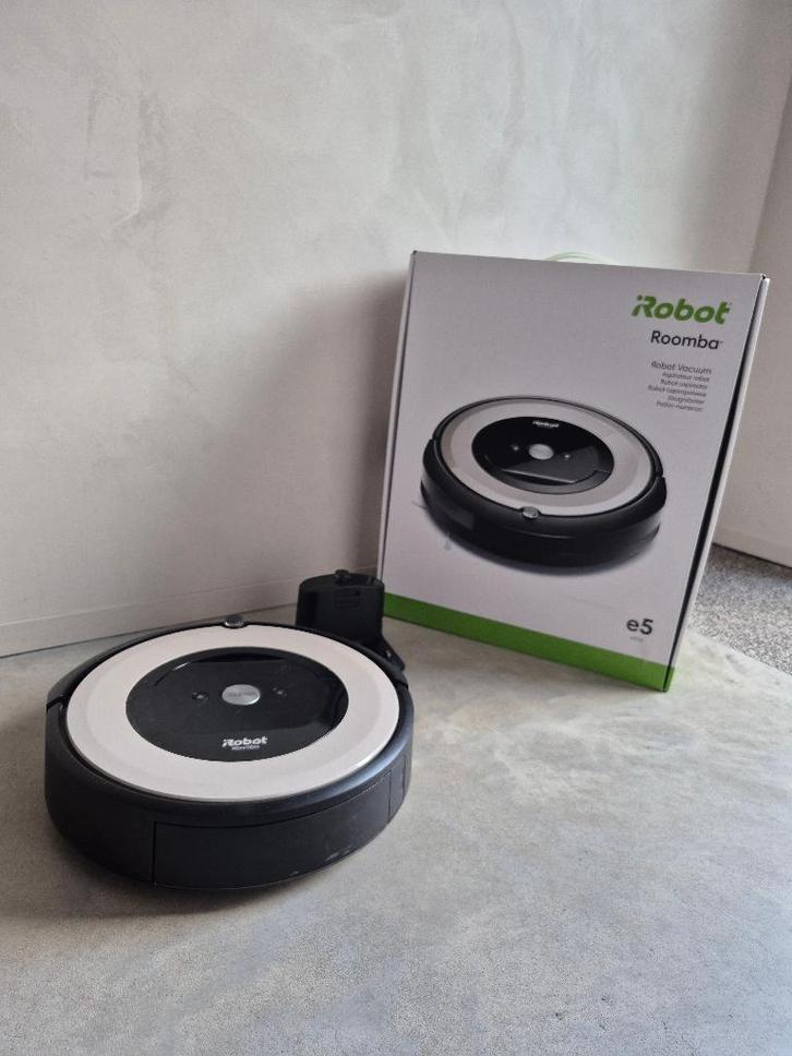 robotstofzuiger Irobot Roomba E5, Electroménager, Aspirateurs, Utilisé, Aspirateur robot, Réservoir, Enlèvement