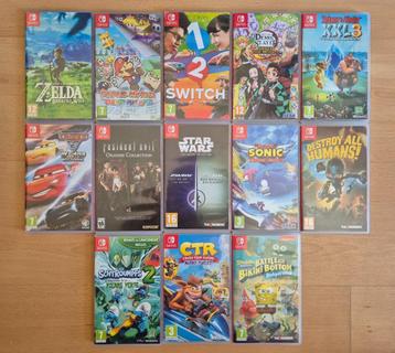 Nintendo Switch-games: verkocht per stuk lees de beschrijvin beschikbaar voor biedingen