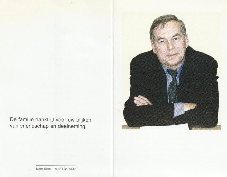 Moord Tony de Preeuw  1943-2004, Verzamelen, Bidprentjes en Rouwkaarten, Ophalen of Verzenden