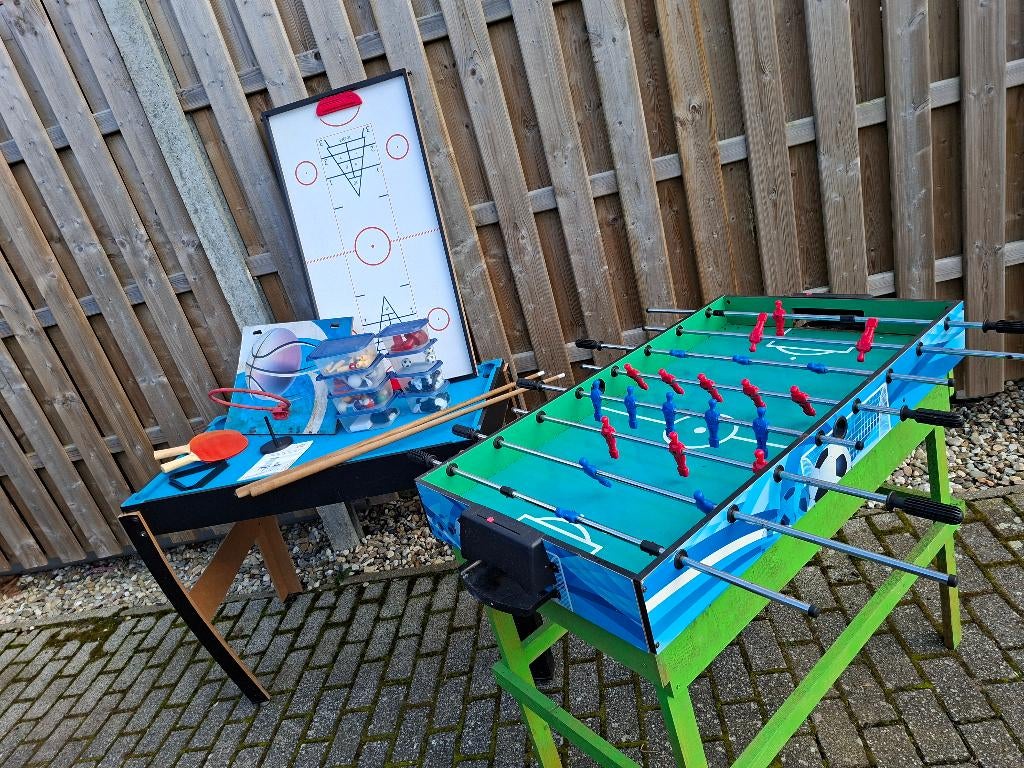 Spellentafel, Vijf spelers of meer, Ophalen, Gebruikt