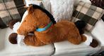 Grande peluche cheval Nicotoy, Ophalen of Verzenden, Gebruikt, Paard