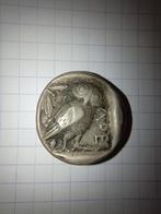 Tetradrachme Athena zilveren munt, Ophalen of Verzenden, Zilver