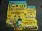 Br.d' AChouffe : Official Member Chouffe liefbebbers bord, Verzamelen, Ophalen of Verzenden, Nieuw, Reclamebord, Plaat of Schild