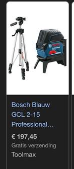 Bosch GCL-215, Doe-het-zelf en Bouw, Meetapparatuur, Ophalen, Zo goed als nieuw