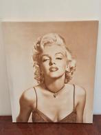 Marilyn Monroe portret canvasdoek, Ophalen of Verzenden, Zo goed als nieuw