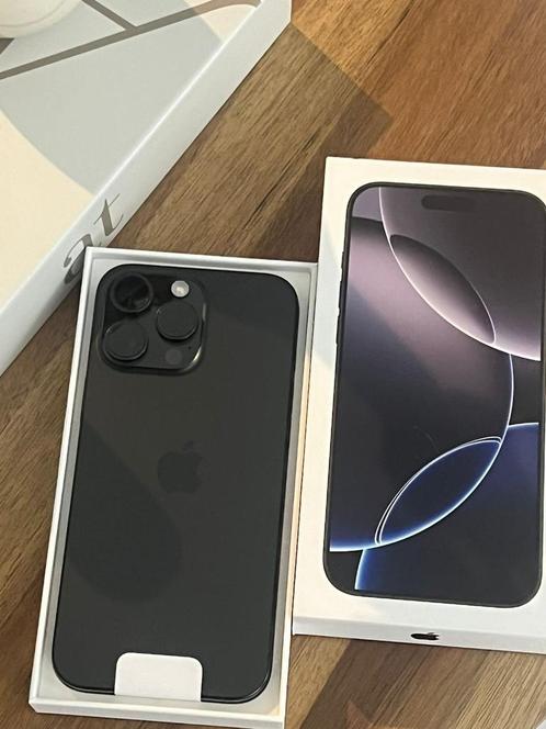 iPhone 16 Pro Max 512GB Titanium Zwart, Telecommunicatie, Mobiele telefoons | Apple iPhone, Nieuw, 512 GB, Zonder abonnement, Zonder simlock