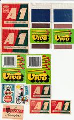 VIVO   4 pak en 6 etiket  en  2 DOOSJES, Comme neuf, Boîtes ou marques d'allumettes, Envoi