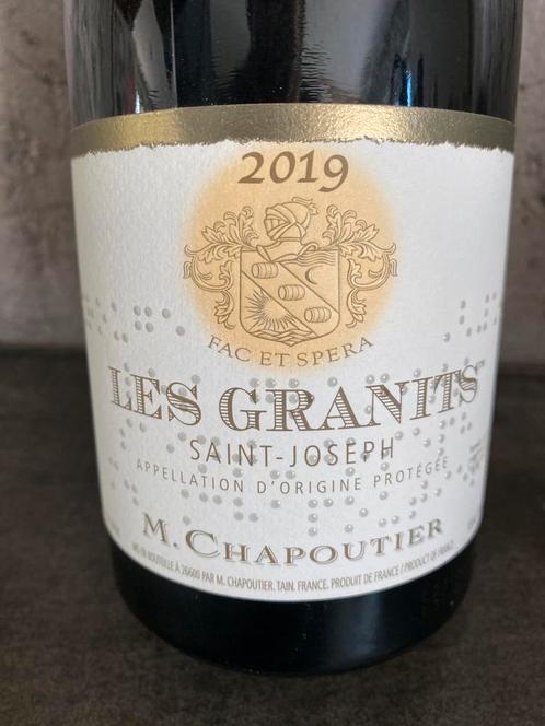 Chapoutier « Les Granits » 2019 - Saint-Joseph blanc, Collections, Vins, Comme neuf, Vin blanc, Enlèvement ou Envoi