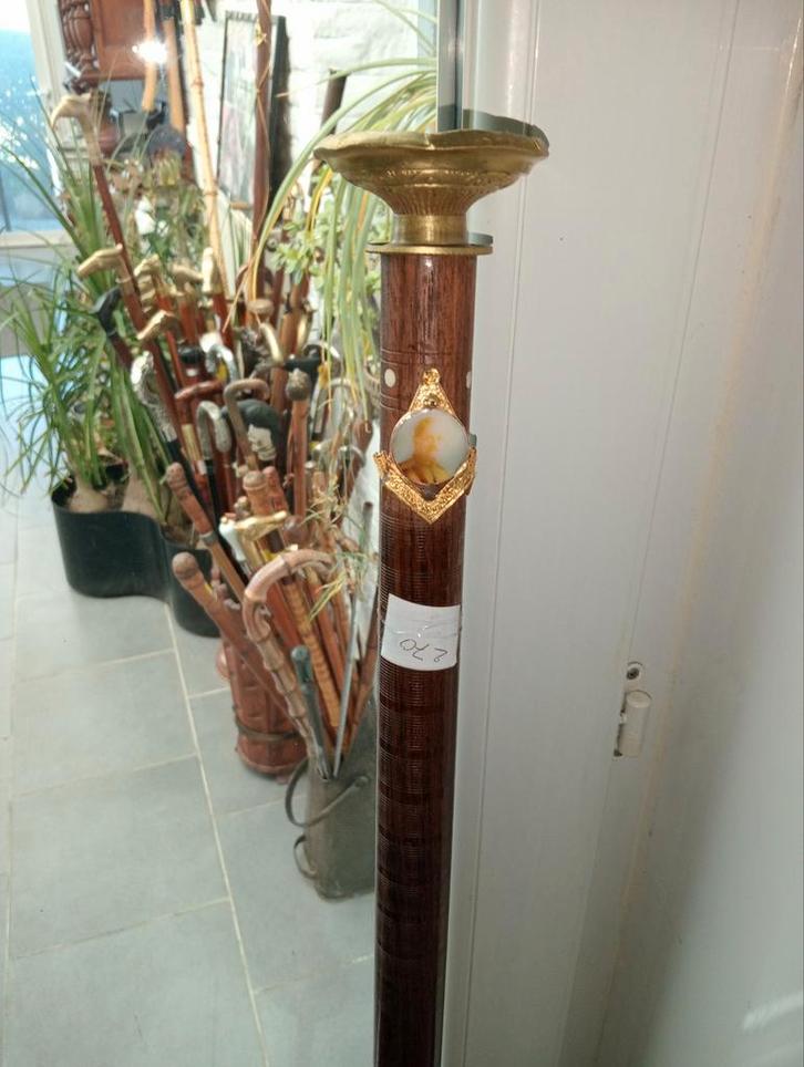 Vrijmetselaar met stok/stok (esoterie), Antiek en Kunst, Curiosa en Brocante