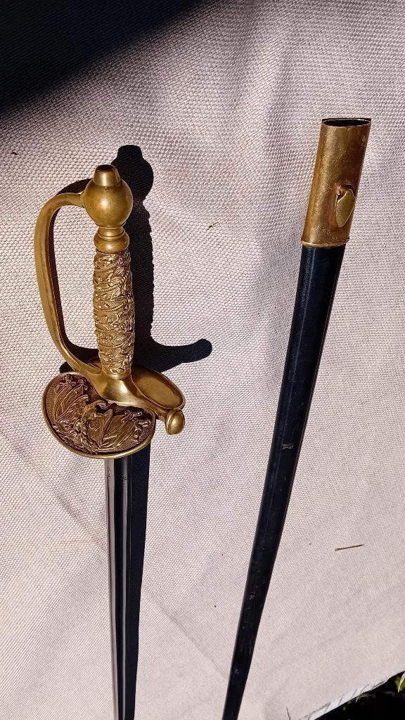 Franse degen officier gendarmerie 2e keizerrijk met arend, Verzamelen, Militaria | Algemeen, Rijkswacht, Zwaard of Sabel, Ophalen of Verzenden