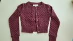 Donkerrode cardigan - Scapa - maat 128 (8 jaar), Kinderen en Baby's, Kinderkleding | Maat 128, Meisje, Scapa, Trui of Vest, Gebruikt