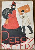 Oude Reclame Perry Koffers, Ophalen of Verzenden, Gebruikt, Overige typen
