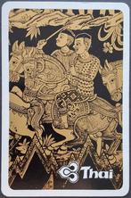 1 Speelkaart Thai Airlines, Ophalen of Verzenden, Zo goed als nieuw