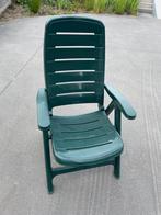 6 chaises de jardin vertes Brand Flair dont 6 coussins, Jardin & Terrasse, Chaises de jardin, Enlèvement, Utilisé