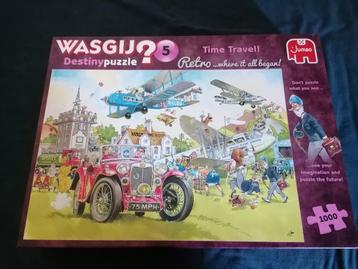 wasgij destiny 5, 1000 stukjes, Hobby & Loisirs créatifs, Enlèvement ou Envoi, 500 à 1500 pièces, Utilisé, Puzzle
