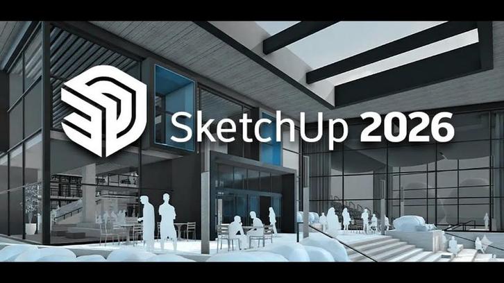 Sketchup & Sketchup Studio 2026 origineel met licentiecode, Informatique & Logiciels, Logiciel d'Édition, Comme neuf, MacOS, Envoi