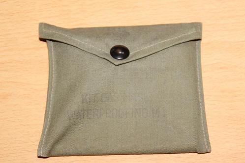 US WW2 "Gas mask waterproofing M1", Verzamelen, Militaria | Tweede Wereldoorlog, Landmacht, Kleding of Schoenen, Verzenden