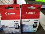 Kleur en zwart mag weg voor 15€ samen, nu slechts 10€, Enlèvement, Neuf, Cartridge, Canon