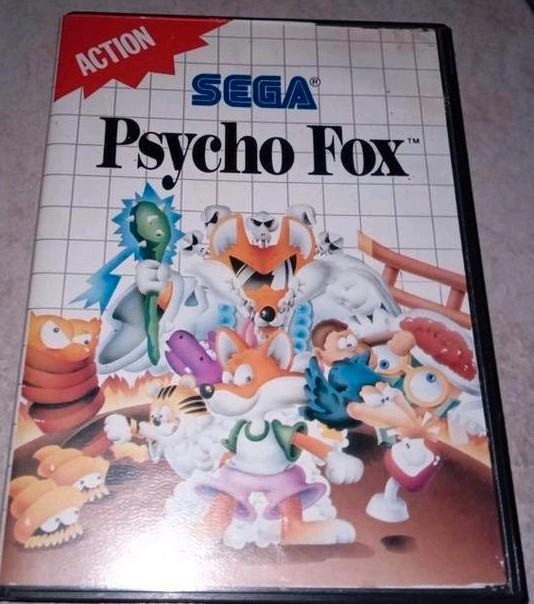 Sega Master System:  Originele Psycho Fox+Cardridge  ., Games en Spelcomputers, Games | Sega, Zo goed als nieuw, Master System