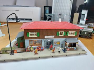 Faller Ho très belle petite gare avec figurines, Autres marques, Analogique, Enlèvement ou Envoi, Comme neuf
