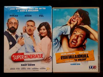 2x DVD Le volcan + Supercondriaque - Dany Boon 