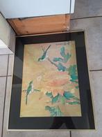 Antieke Grote Chinese Kunst kader, Enlèvement