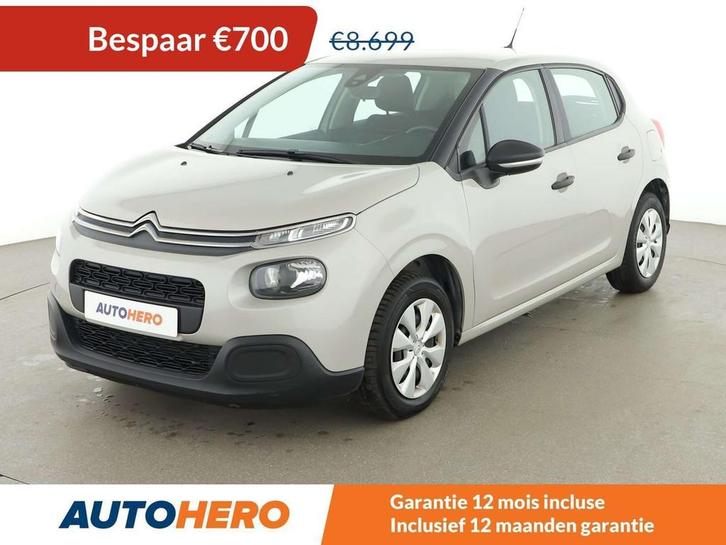 Citroën C3 1.2 PureTech Live (bj 2019), Auto's, Citroën, Te koop, C3, ABS, Airbags, Airconditioning, Bluetooth, Boordcomputer