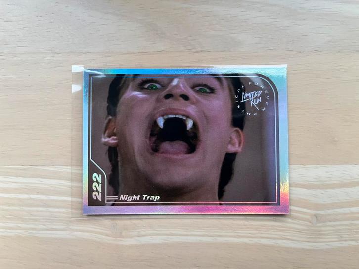 LRG Kaart Nr. 222 - Night Trap, Hobby en Vrije tijd, Stickers en Plaatjes, Nieuw, Ophalen of Verzenden