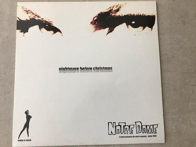 Notre Dame - Nightmare before christmas - Vinyl, CD & DVD, Vinyles | Hardrock & Metal, Comme neuf, Enlèvement ou Envoi