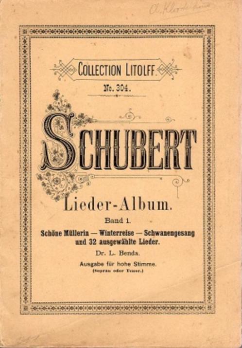 muziekboeken 5 st. schubert,haydn,chopin,cramer-bulow,czerny, Livres, Musique, Utilisé, Général, Envoi