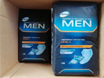 5 pakken TENA men absorbent protector beschikbaar voor biedingen