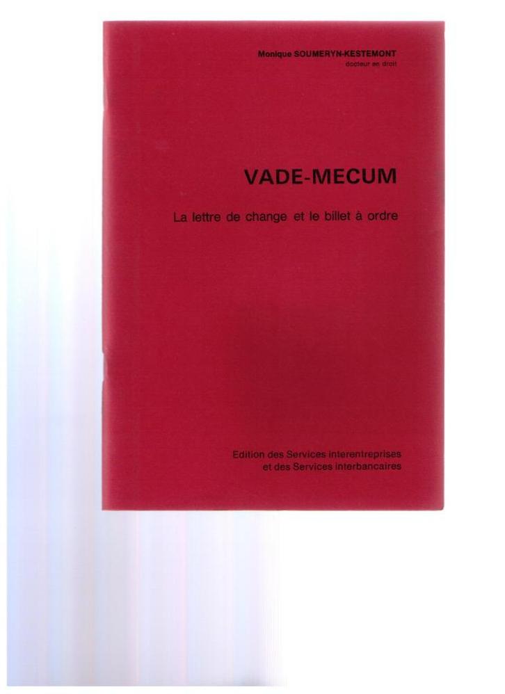 Vademecum. De wissel en het orderbriefje - 1974, Boeken, Advies, Hulp en Training, Zo goed als nieuw, Ophalen of Verzenden