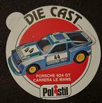 Sticker Polistil jaren 70 Porsche 924GT, Verzamelen, Auto of Motor, Ophalen of Verzenden, Zo goed als nieuw