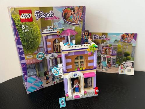 LEGO friends Emma’s kunstatelier 41365, Kinderen en Baby's, Speelgoed | Duplo en Lego, Zo goed als nieuw, Lego, Complete set, Ophalen of Verzenden