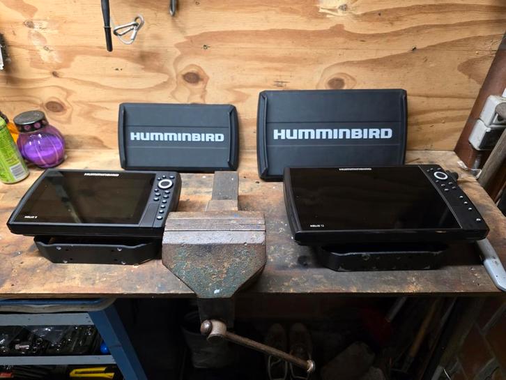 Humminbird Helix 12 G3N GPS + Helix 9 msi+G4N, Watersport en Boten, Hengelsport | Roofvissen, Zo goed als nieuw, Ophalen