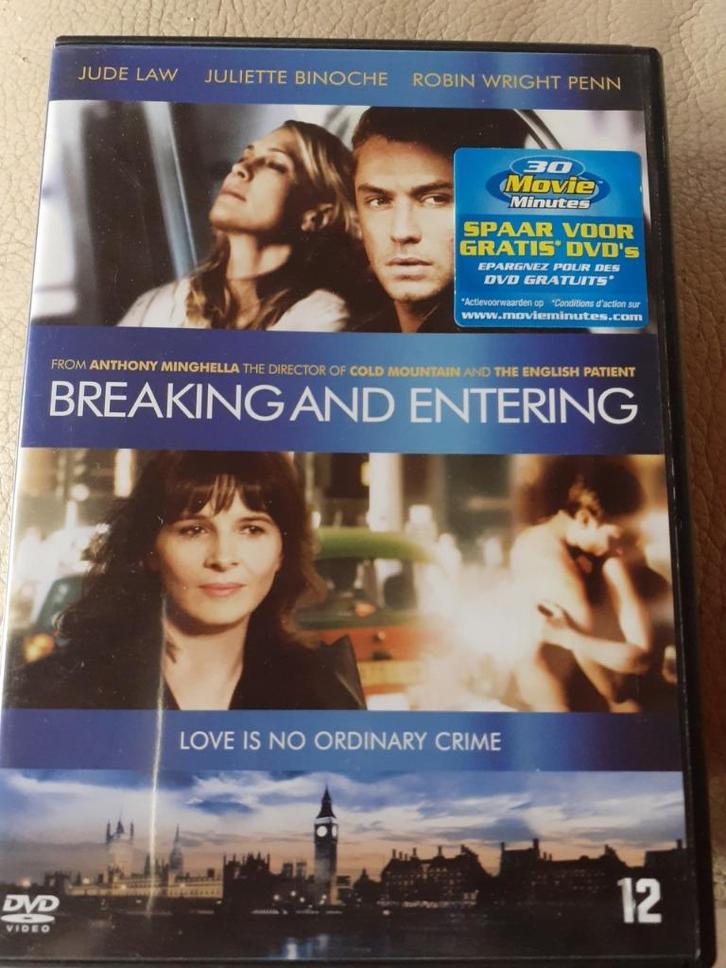 DVD BREAKING AND ENTERING, Cd's en Dvd's, Dvd's | Drama, Ophalen of Verzenden