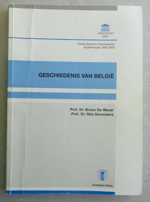 Geschiedenis van België - Dr. Bruno De Wever, Livres, Histoire nationale, Utilisé, Enlèvement