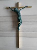 Jezus ah kruis,brons, Antiek en Kunst, Ophalen of Verzenden