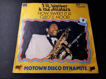 J.R. Walker & The Allstars — Quelle est la douceur de l'hume, Single, Comme neuf, 7 pouces, R&B et Soul