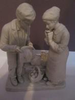 wit porseleinen beeld 'Het Angelus', Antiek en Kunst, Antiek | Religieuze voorwerpen, Ophalen of Verzenden