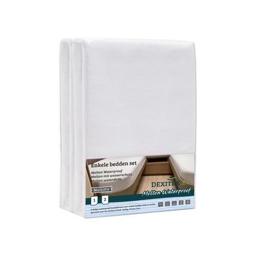 Enkele bedden Molton Waterdicht hoeslakenset 2 delig, Caravans en Kamperen, Caravanaccessoires