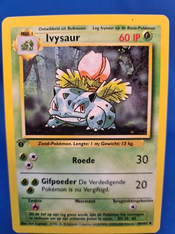 Ivysaur 30/102 - Base (1st edition) (NL) beschikbaar voor biedingen
