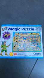 Magic puzzel kasteel 50stuks, 10 à 50 pièces, 4 à 6 ans, Enlèvement ou Envoi, Neuf