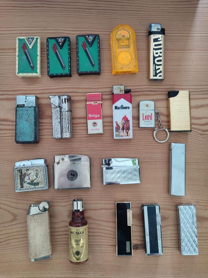 Aanstekers (oude, sigaretten merk, origineel), Verzamelen, Rookartikelen, Aanstekers en Luciferdoosjes, Gebruikt, Aansteker, Ophalen
